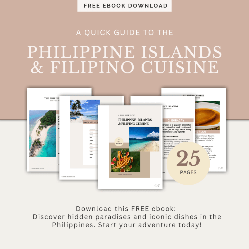 Philippine Islands + Food Free Guide eBook